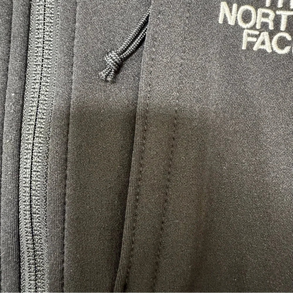 The North Face Men’s Black Full Zip‎ Mock Neck Jacket Fleece Lined Size Small